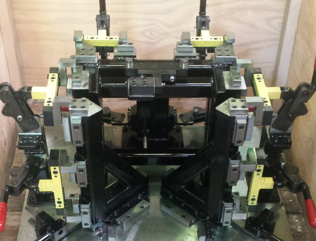 Weld Fixture for Transformer Box Weld Fixture for Transformer Box
